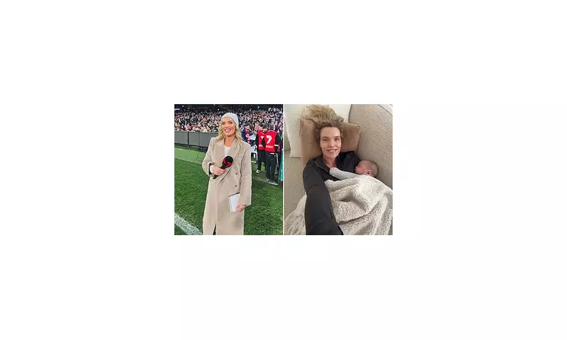 AFLW Star Abbey Holmes Makes Triumphant Return to Channel Seven After Maternity Leave