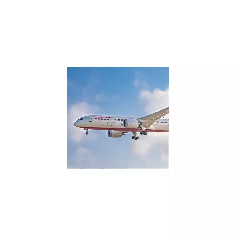 Air India Flight Catches Fire Mid-Air: Terrifying Moments Captured on Video