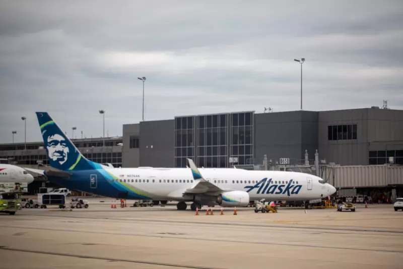 Alaska Airlines Grounds Flights Due to Technical Glitch: Passengers Stranded