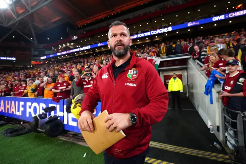 Andy Farrell Tipped to Lead British and Irish Lions in 2025 Australia Tour