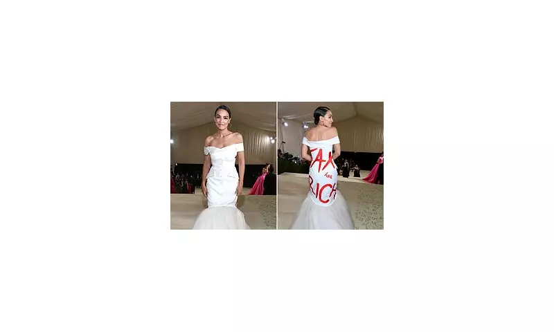 AOC Faces Backlash Over 'Tax the Rich' Dress at Met Gala – Calls for Repayment