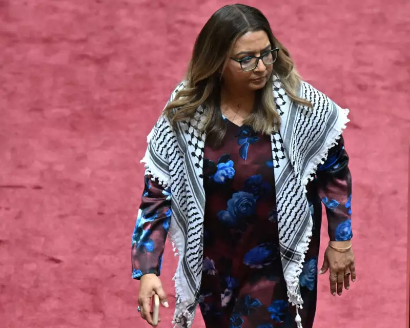 Australian Senator Mehreen Faruqi Faces Sanctions Over Gaza Protest Sign in Parliament