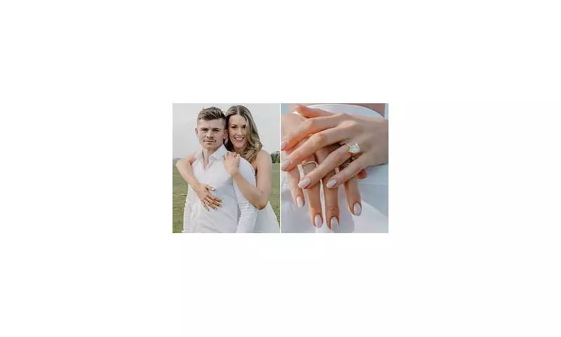 Australian Sports Star Stuns with Massive Diamond Engagement Ring Proposal