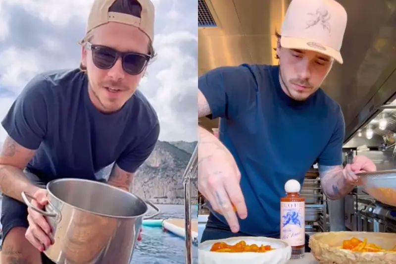 Brooklyn Beckham's Pasta Mishap: Cooking with Seawater Sparks Social Media Backlash