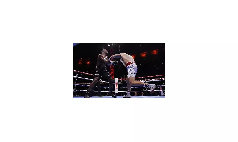 Brutal KO: Usyk's Devastating Left Hook Leaves Dubois Helpless in Slow-Motion Replay