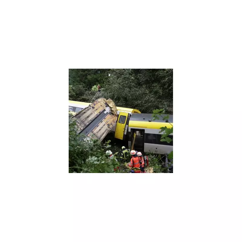 Chaos in Germany as Train Derails in Biberach: Passengers Injured and Services Disrupted