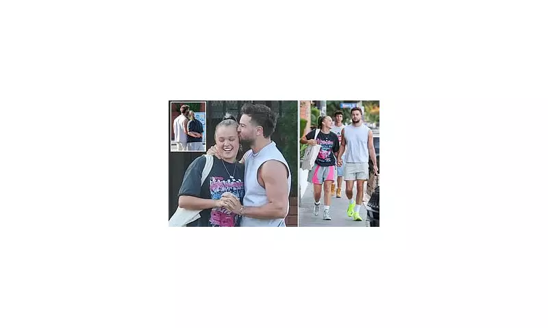 Chris Hughes and JoJo Siwa Spark PDA Frenzy During Romantic Couple's Massage