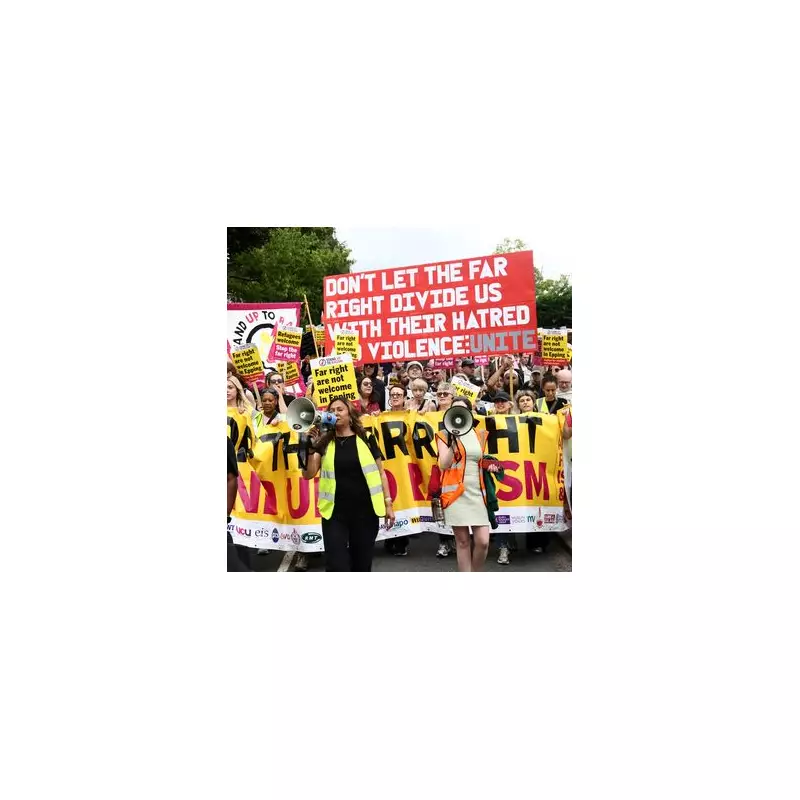 Clash Between Anti-Racism Activists and Asylum Seekers Protesters Erupts in Westminster