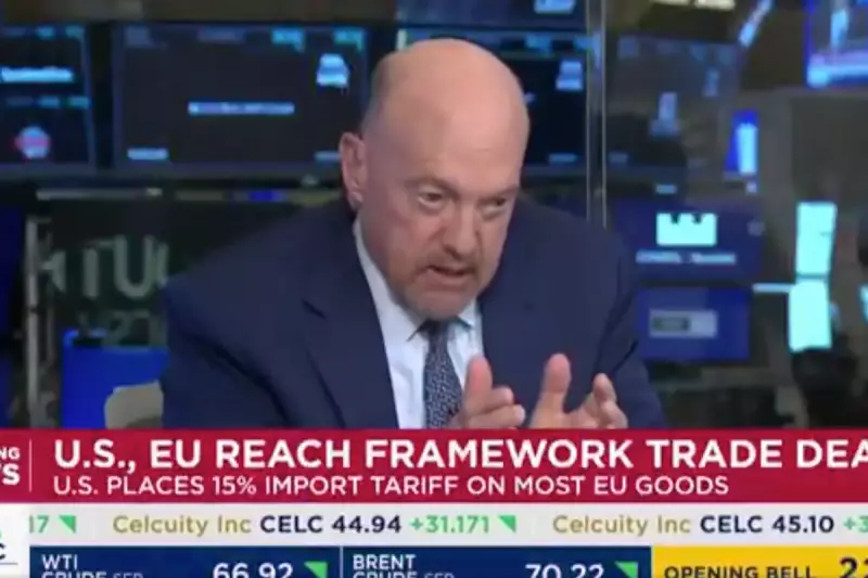 CNBC Host Jim Cramer Drops F-Bomb Live on Air While Discussing Trump