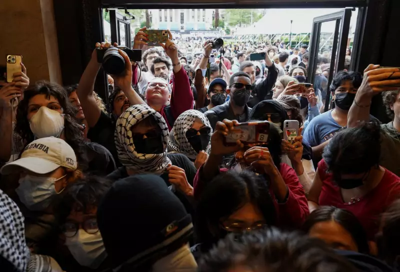Columbia University Suspends Pro-Palestinian Protesters and Bans Them from Campus