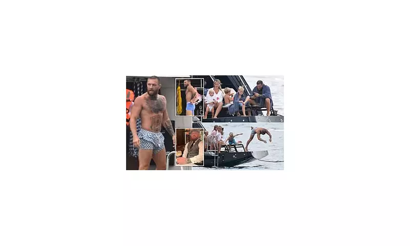 Conor McGregor Unaware of Dublin Pub Fire as He Enjoys Family Yacht Holiday