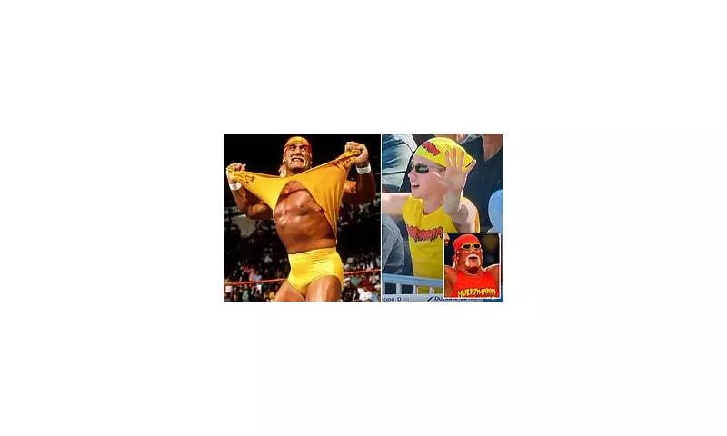 Cricket Fan Dressed as Hulk Hogan Stuns Crowd at Match in Tribute to Wrestling Legend