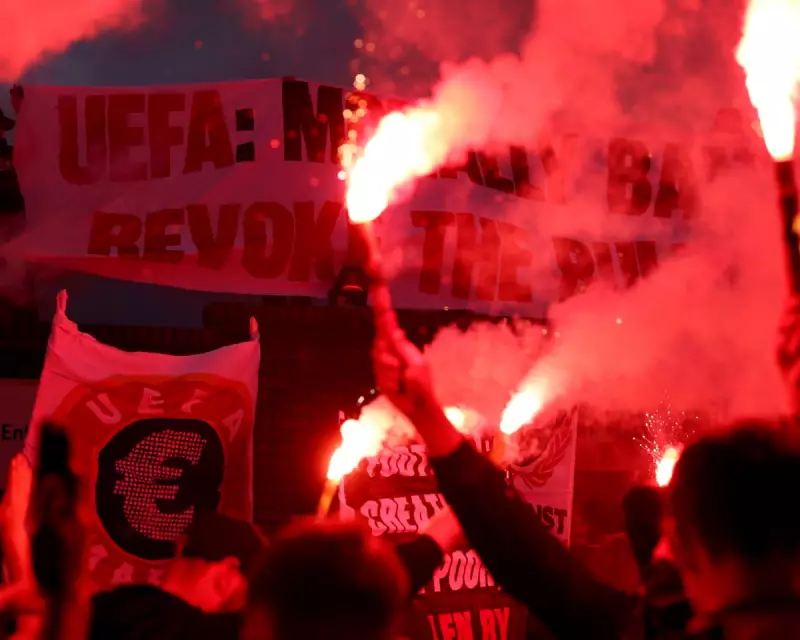 Crystal Palace Fans and Lib Dems Protest UEFA Over Treatment of Supporters – Nandy Speaks Out