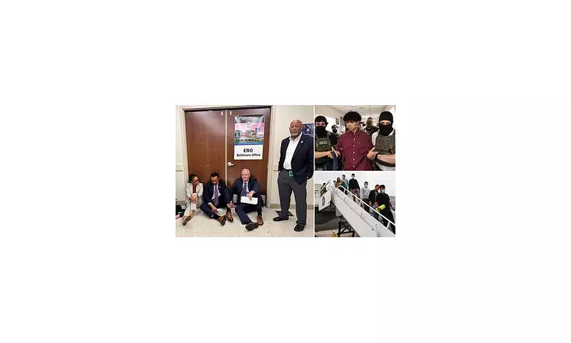 Democrats Slam Trump's ICE Photo-Op at Detention Facility: 'A Stunt to Distract from Failures'