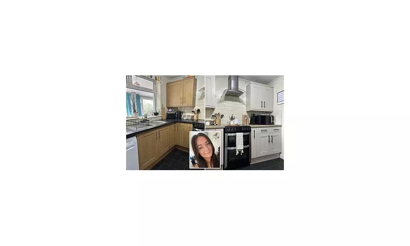 DIY Dream Kitchen: Mum Transforms Dated Space Using TikTok Tutorials for Just £500