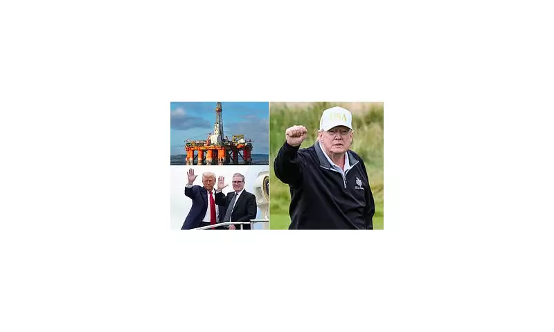Donald Trump Slams North Sea Wind Farm Taxes During Final Day in Scotland