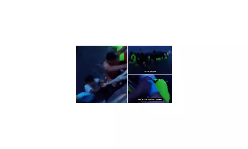 Dramatic Footage: RNLI Rescues 19 Migrants in the Channel Amid 'Taxi Service' Criticism