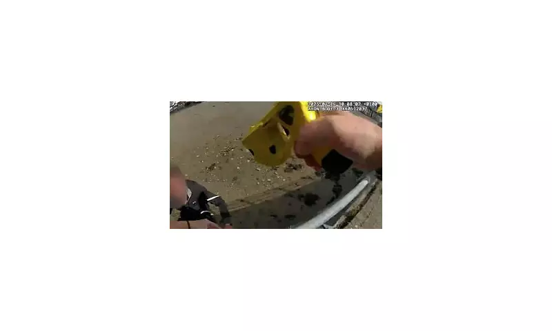 Dramatic Footage: Shoplifter Threatens to Jump Off Pier After Tense Chase