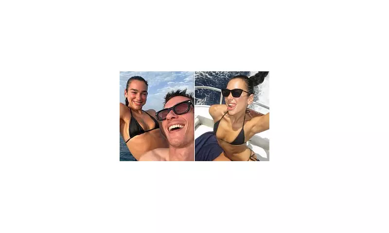 Dua Lipa Sizzles in a Stunning Black Bikini – See the Jaw-Dropping Photos!