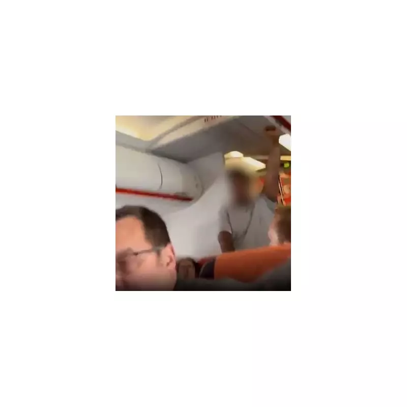 EasyJet Passenger Chaos: Drunk Man Tackled by Police Mid-Flight in Shocking Incident