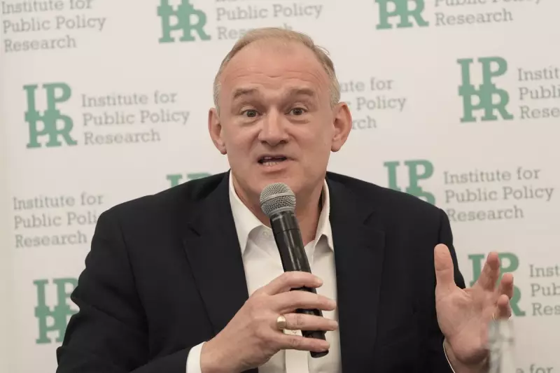 Ed Davey Accuses Nigel Farage of Undermining UK's Economic Stability