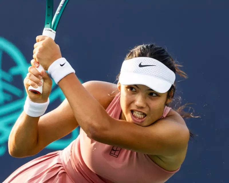 Emma Raducanu Outplayed by Anna Kalinskaya in Washington Semi-Final Thriller