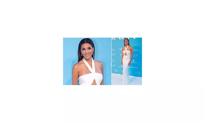 Eva Longoria Stuns in Daring White Gown at Marbella's Global Gift Gala
