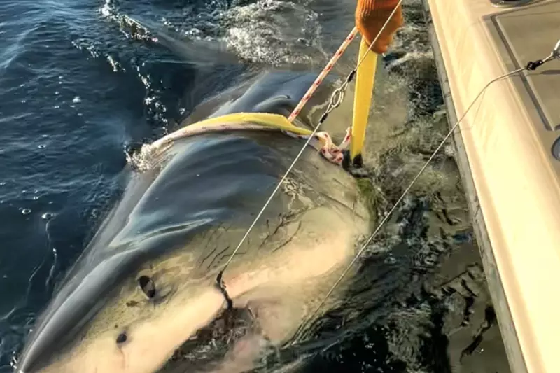 Giant Great White Shark Spotted Near Nantucket: Is This the New Contender for Largest Ever?