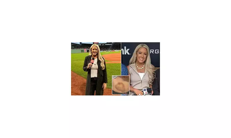 Glamorous TV Reporter Suffers Shocking Injuries After Being Hit by Foul Ball at MLB Game