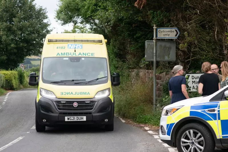 Hero Firefighter Saves Driver from Burning Car in Somerset Crash Drama