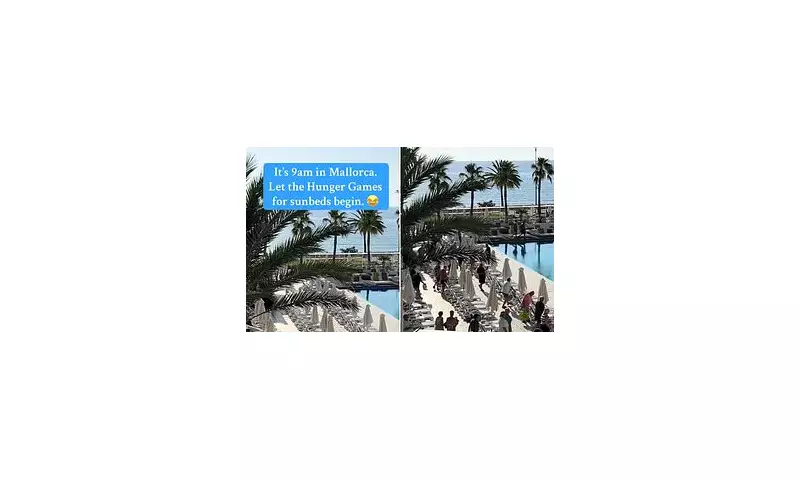 Holidaymakers in Mad Dash for Poolside Sun Beds: The Battle for the Best Spot