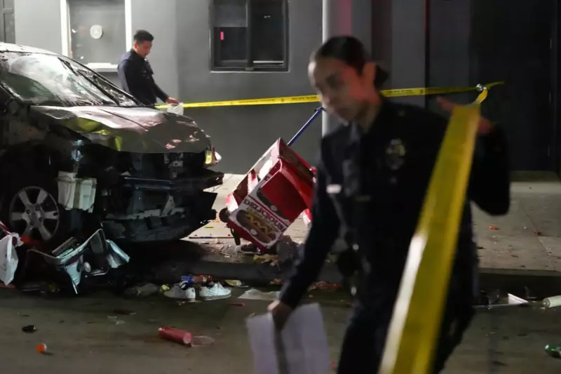 Horror in LA: Vehicle Rams into Nightclub Leaving Multiple Injured