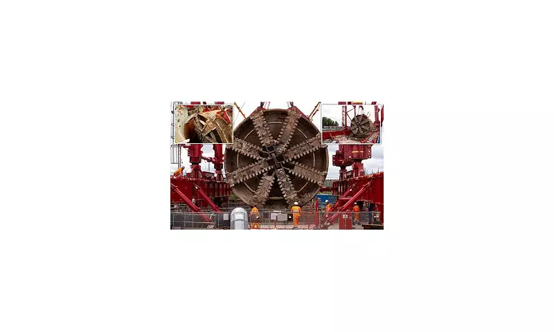 HS2's Giant Tunnelling Machine Finally Emerges After Completing London's High-Speed Rail Tunnels