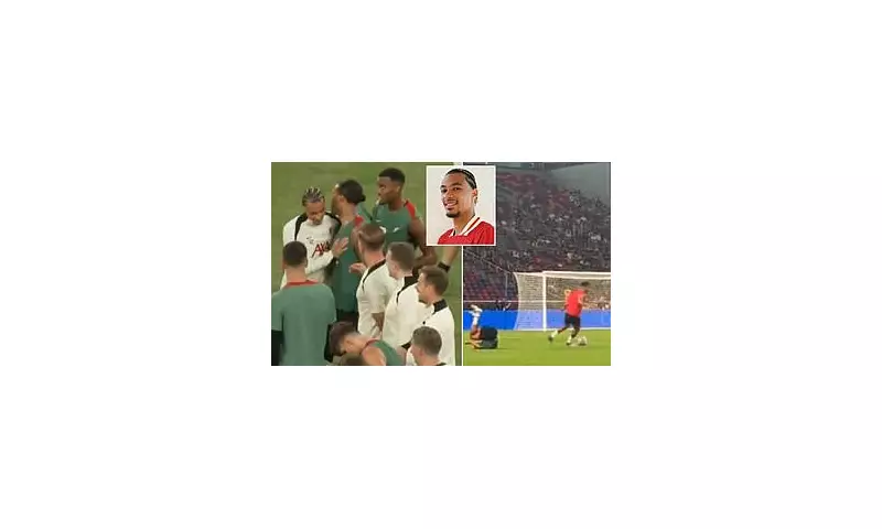 Hugo Ekitike Joins Liverpool Teammates for First Training Session in Hong Kong