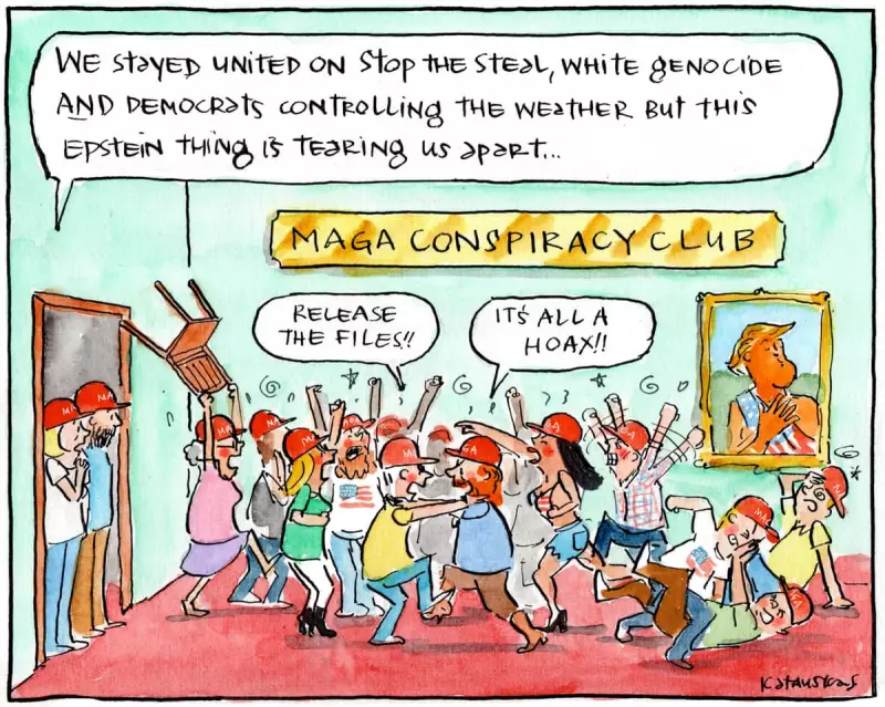 Inside the MAGA Conspiracy Club: Chaos, Clashes, and Controversy