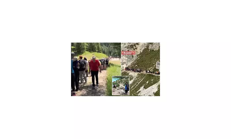 Instagrammers Overrun Italy's Dolomites: Mountain Trails Turn Into Disneyland-Style Queues
