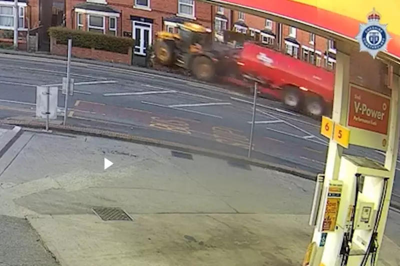 JCB Driver Sentenced for Dangerous Police Chase in Cheshire