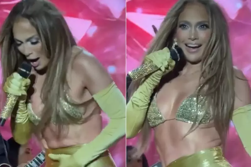 Jennifer Lopez Suffers Wardrobe Malfunction Mid-Performance – Fans React