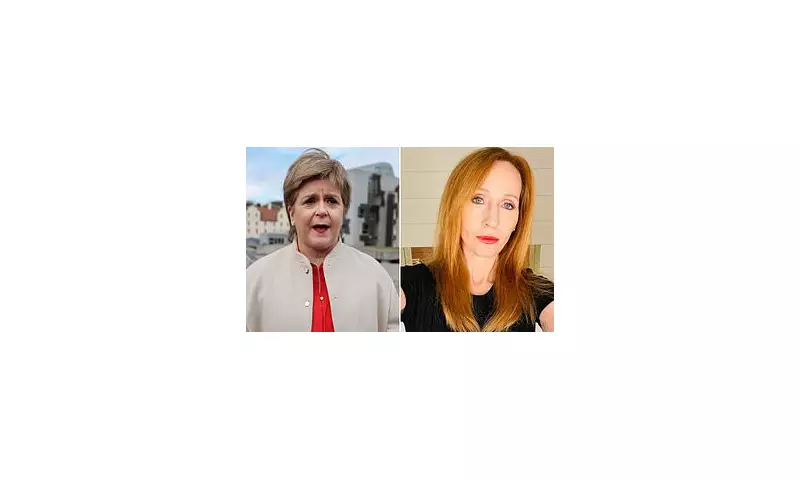 JK Rowling Clashes with Nicola Sturgeon Over NHS Fife Transgender Policy