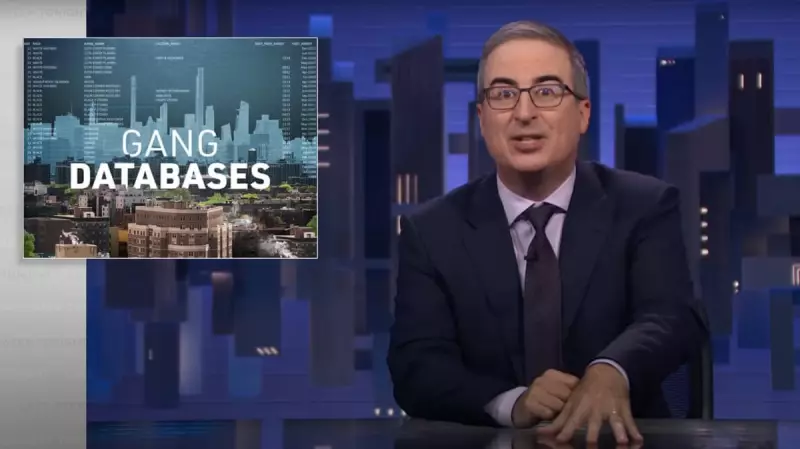 John Oliver Exposes Flaws in UK Police Gang Databases: What You Need to Know