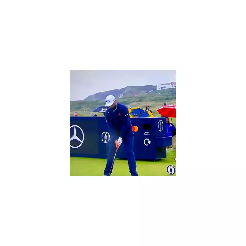 Jon Rahm's Open Championship Meltdown: Golfer Loses Cool with Spectator