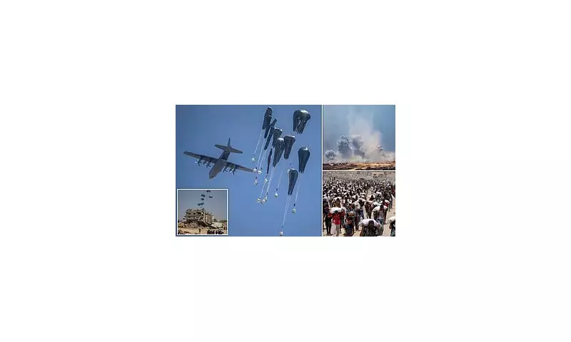 Jordan Launches Urgent Aid Drops to Starving Gazans Amid Humanitarian Crisis