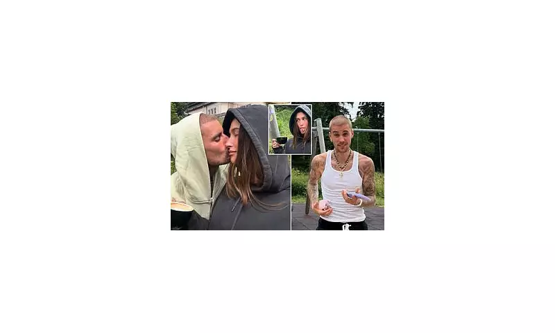 Justin Bieber and Hailey Share Romantic Kiss in Switzerland – PDA Alert!