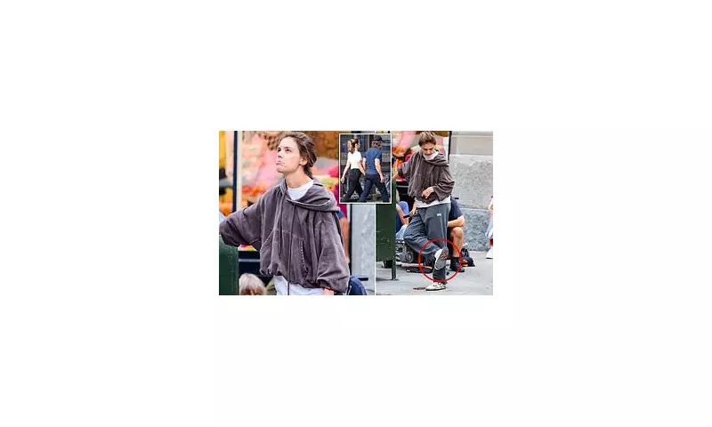 Katie Holmes Caught in Hilarious Mishap: Stepping in Fake Dog Poo While Filming in New York