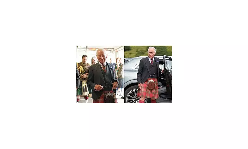 King Charles Dons Tartan in Style During Royal Visit to Caithness