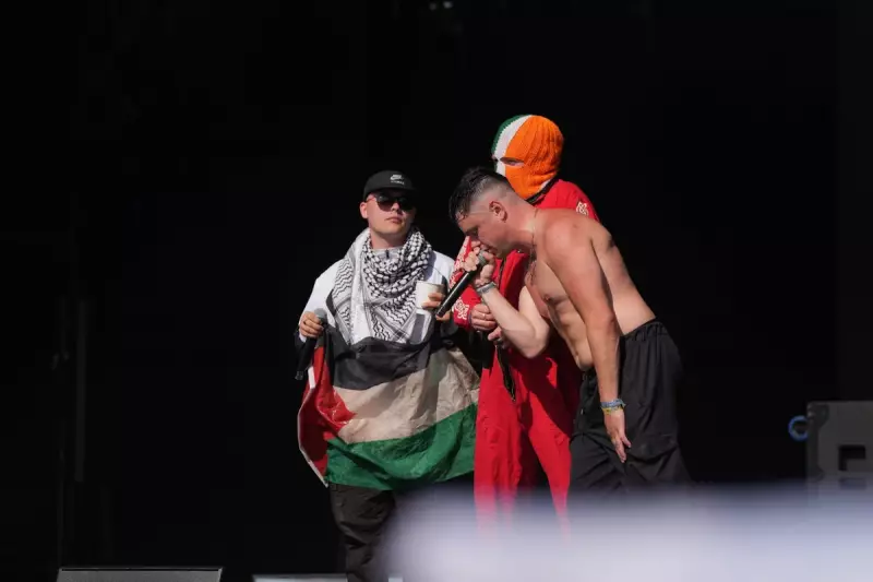 Kneecap Ignites Rock en Seine Festival with Electrifying Performance and Political Message