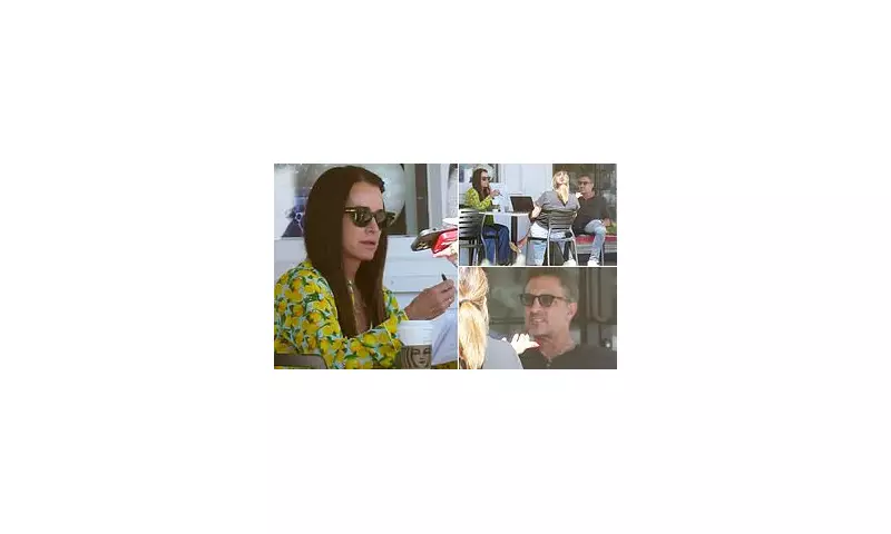 Kyle Richards and Mauricio Umansky's Awkward Reunion: Mystery Blonde Spotted Amidst Tension