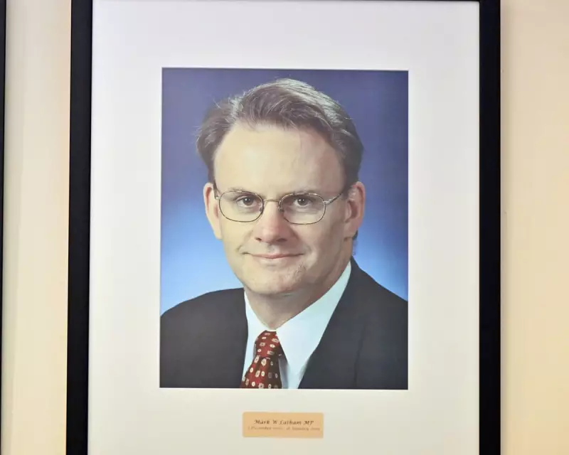 Labor's Bold Move: New Text Added to Mark Latham's Portrait Sparks Debate