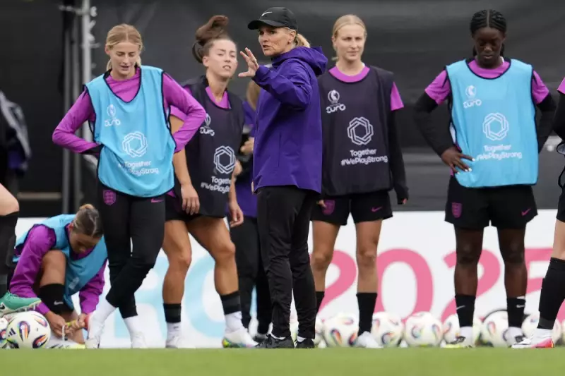 Lionesses Gear Up for Euros Final with Intense Training Session