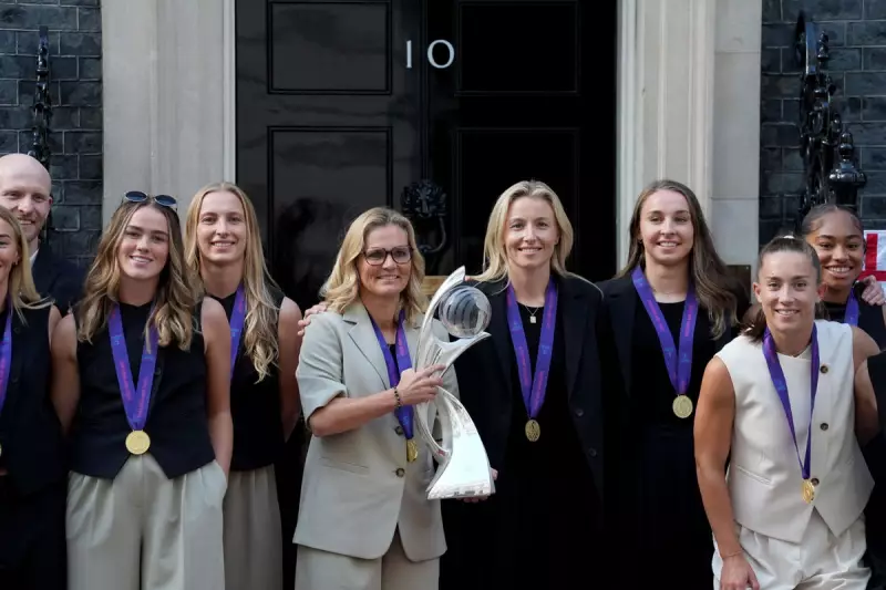 Lionesses Honoured at Buckingham Palace: Sarina Wiegman and Team Celebrate with Keir Starmer